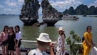 Hingga kini, total 420 kasus Corona terkonfirmasi di wilayah Vietnam, dengan nol kematian. Getty Images/Linh Pham.