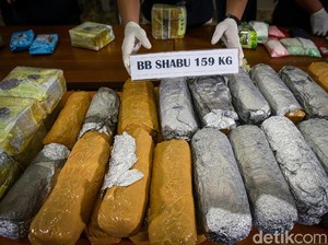 Buru Pemesan 159 Kg Sabu, Bareskrim: Inisialnya Sudah Kami Dapat