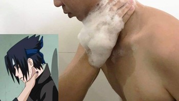 Yap! gaya rambut keramasnya mengikuti gaya rambut karakter anime Jepang. (Foto: Facebook)