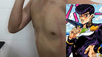 Karakter Josuke Higashikata dalam serial jojos Bizzare Adventure: Diamond is Unbreakable. (Foto: Facebook)