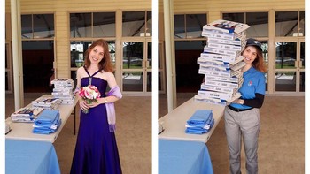 Malah jadi pengantar pizza. Foto: James Fridman