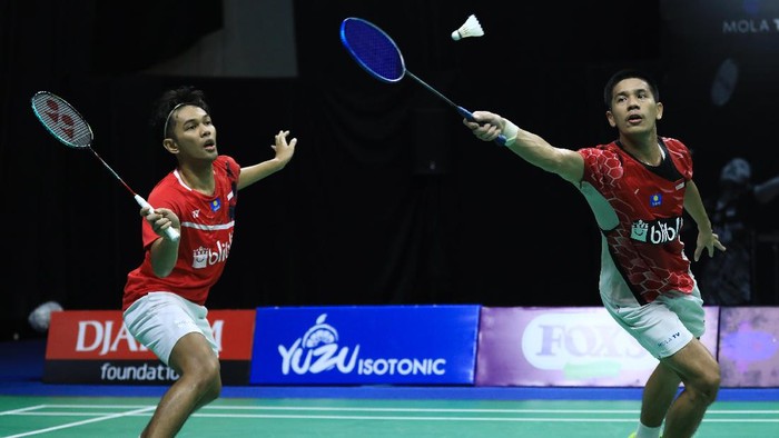 Fajar Alfian/Yeremia Erich Yoche Yacob Rambitan di PBSI Home Tournament