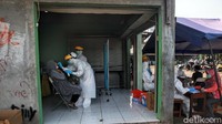 Tes swab tersebut sebagai upaya untuk mengetahui persebaran virus Corona di daerah tersebut.