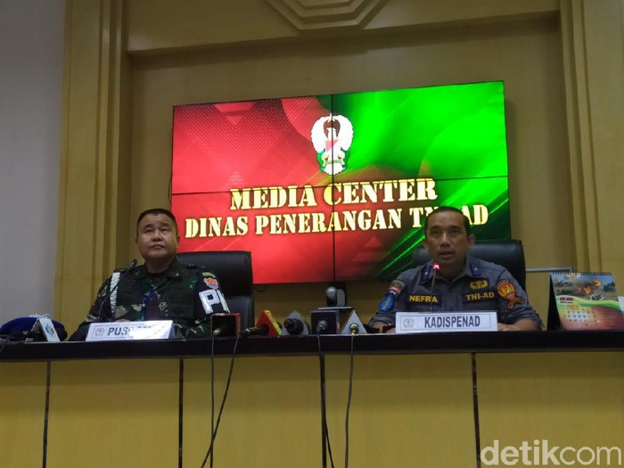 Jumpa pers kasus penusukan Serda Saputra