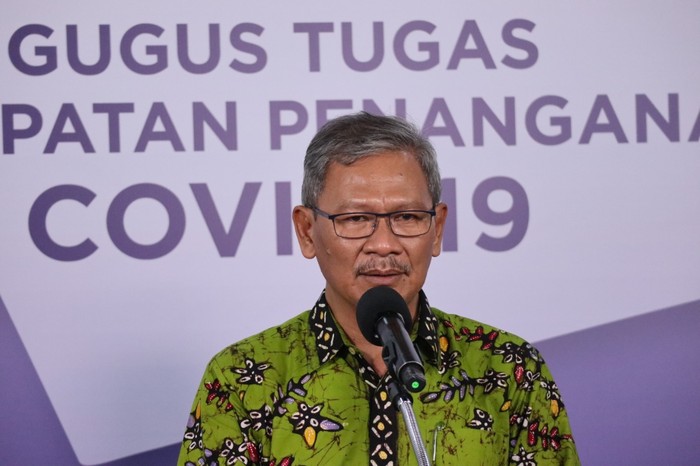 Juru bicara pemerintah untuk penanganan COVID-19, Achmad Yurianto (dok. BNPB)