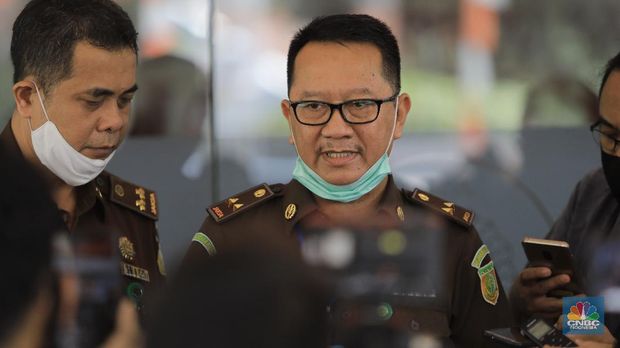 Kapuspenkum Kejaksaan Agung RI, Hari Setiyono. CNBC Indonesia/Andrean Kristianto