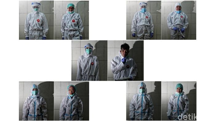 Kegigihan Tenaga Medis Berjibaku Lawan COVID-19 di Era New Normal Para tenaga medis terus berjuang lawan pandemi COVID-19. Beragam tindakan preventif hingga penanganan bagi pasien dilakukan agar pandemi dapat segera teratasi.