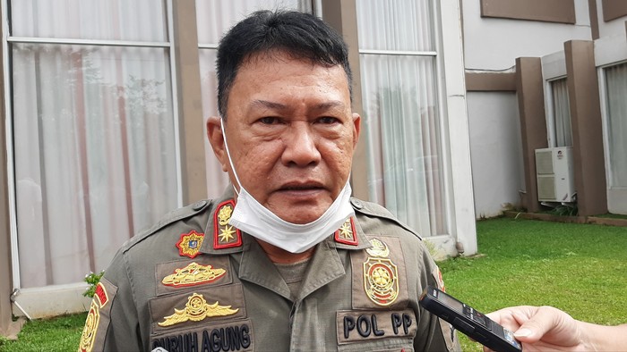 Kepala Satpol PP Kota Palembang, Guruh Agung (Raja Adil-detikcom)