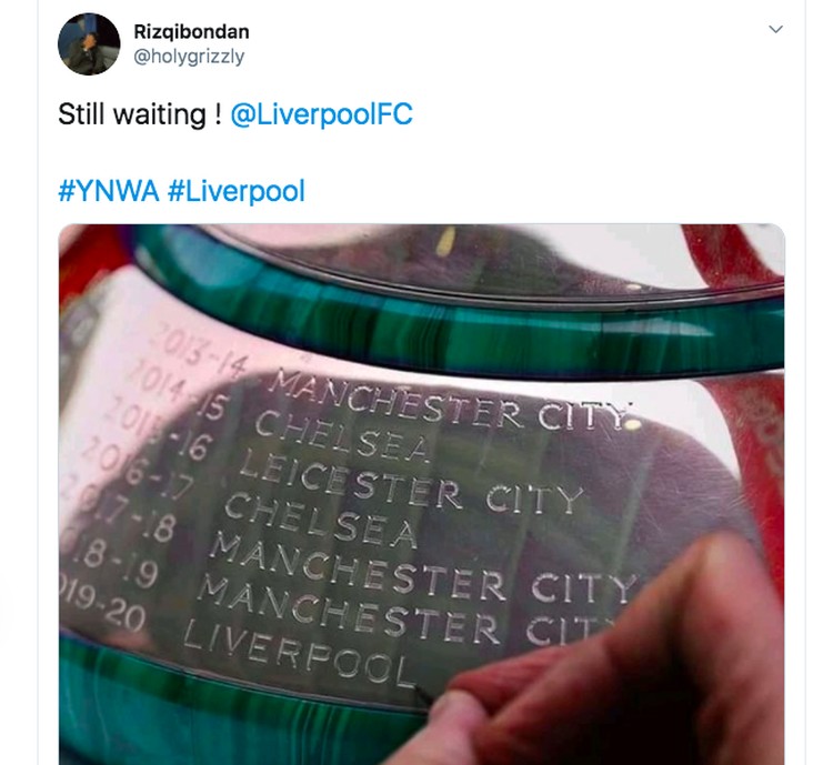 Meme Liverpool di Ambang Juara Liga Inggris Meme Liverpool di Ambang Juara Liga Inggris
