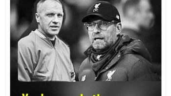 Kamu hampir berada di sana, nak, kata Bill Shankly pada Juergen Klopp. Liverpool terakhir kali juara di bawah asuhan Shankly. Foto: Twitter
