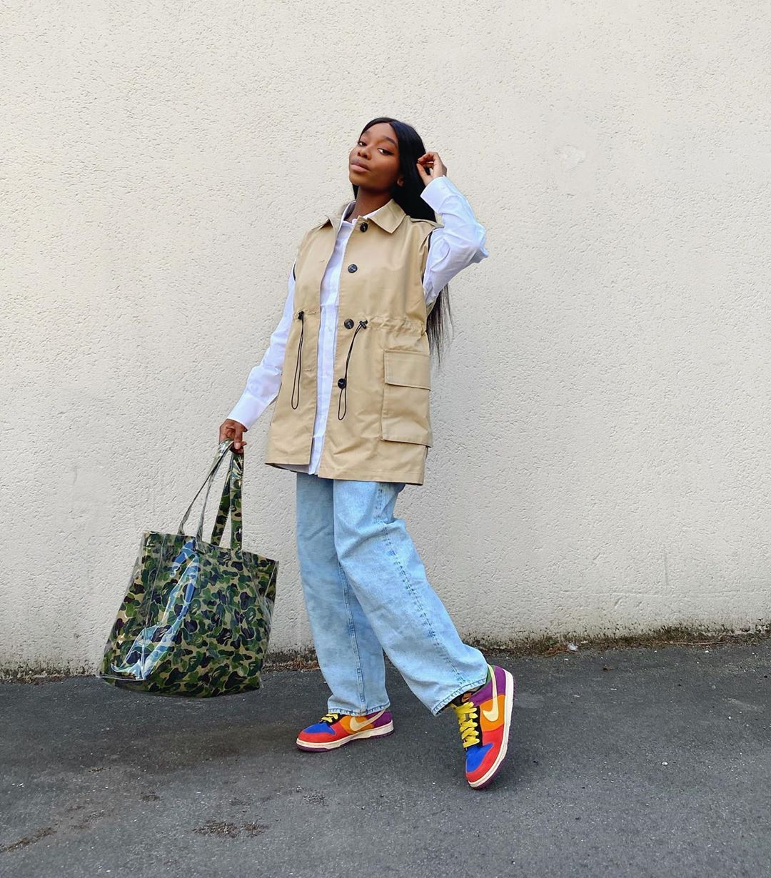 padanan kemeja putih