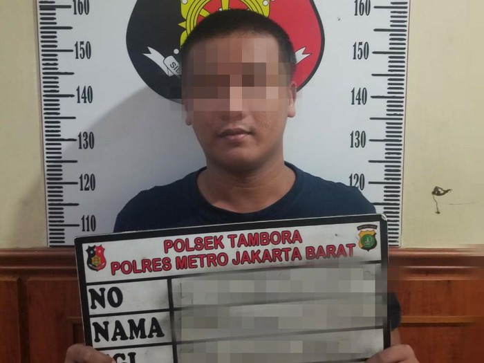Pelaku pembacokan polisi di Tambora, Jakarta Barat.