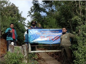 Jalur Trabas Doni Tata Cs di Gunung Sumbing Dibekukan