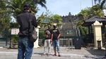 Sepinya Candi Borobudur saat Uji Coba Pembukaan