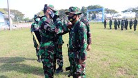 Latihan dibuka oleh Komandan Lanud Muljono Kolonel Pnb M Somin.