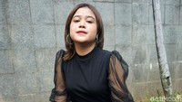 Penyanyi berusia 24 tahun itu menceritakan alasannya mengubah nama dirinya. Pool/Palevi S/detikFoto.