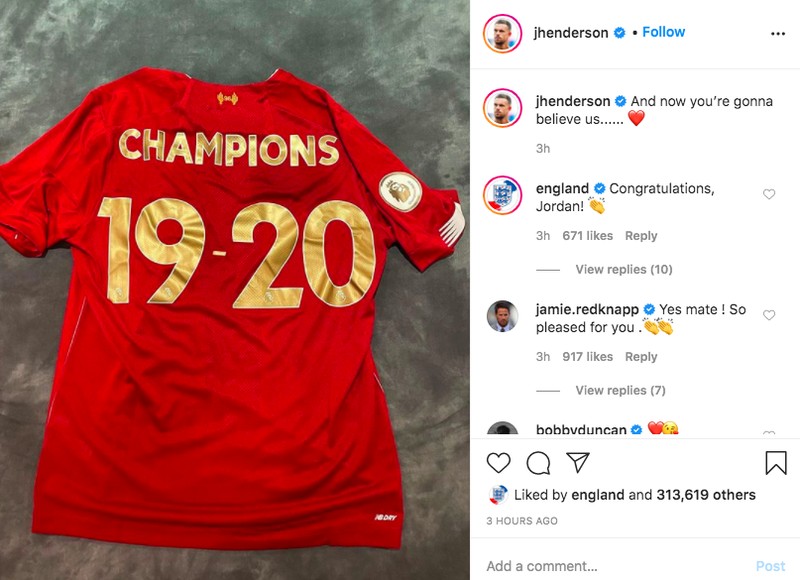 Instagram Liverpool Juara