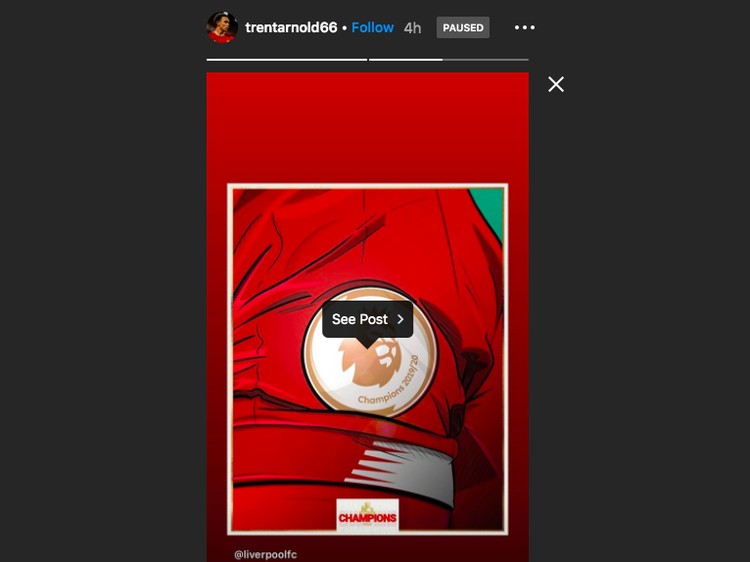 Instagram Liverpool Juara