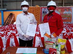 Pemkot Jayapura Terima Paket Bansos Tahap Kedua dari Pemerintah Pusat