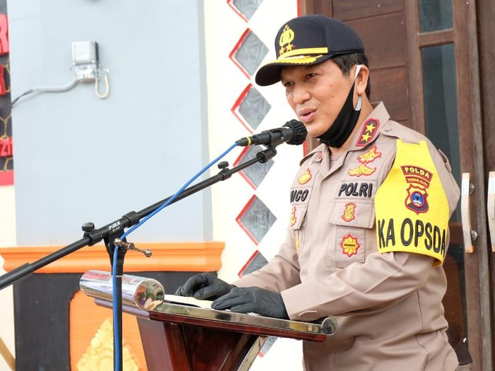 Kapolda Kalsel Irjen Nico Afinta cek kampung tangguh di Kotabaru