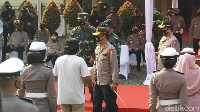 Kapolri Jenderal Idham Azis (Ahmad Bil Wahid/detikcom)