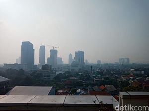 Jumat Pagi, Kualitas Udara di Jakarta Tidak Sehat