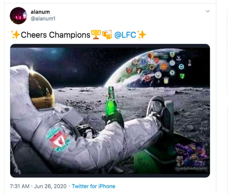 Meme Liverpool Juara