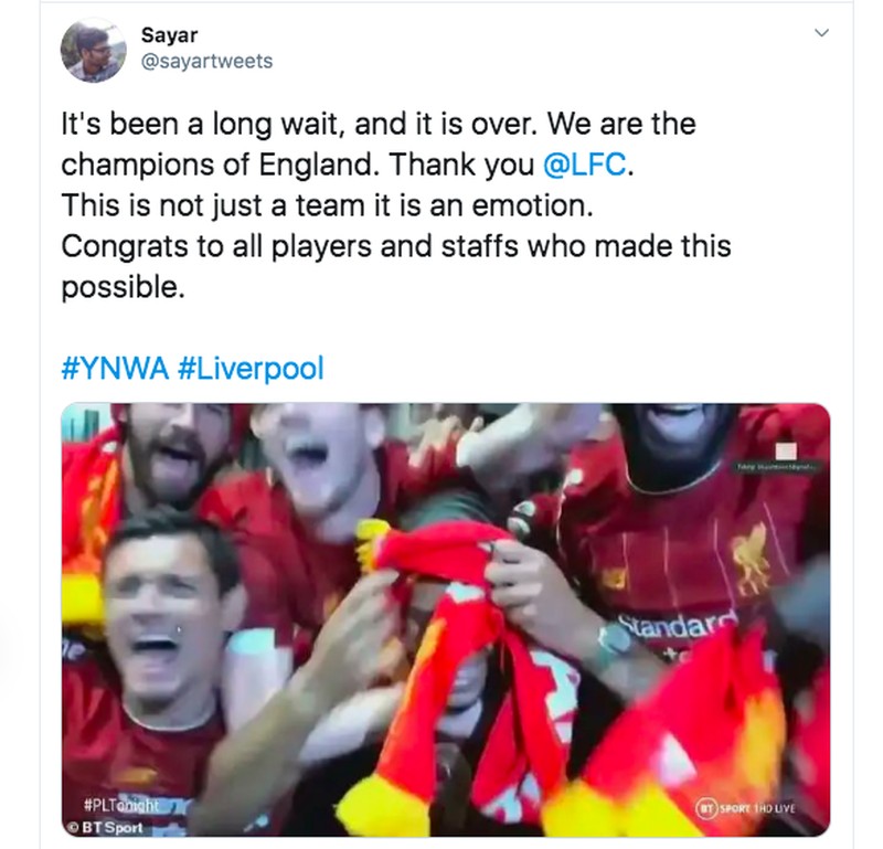 Meme Liverpool Juara