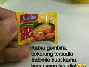 Mie Instan Bisa Juga Bikin Ngakak Lewat Meme Lucu