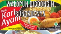 Siapa yang sering dibohongin tapi tetap suka? Sama nih kaya penggemar mie instan. Sering dibohongi bungkusnya tapi tetap suka. Duh! Foto: istimewa