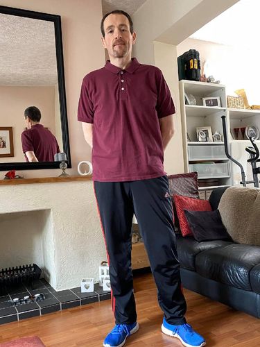 Transformasi tubuh Phil Kayes yang turun berat badan 133 kg.