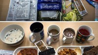 Tentara Inggris juga punya ransum yang tak kalah menarik. Isiannya beragam, mulai dari minuman instan hingga pasta. Diantaranya ada oats dan susu, lalu sereal bar, fruit cake, hingga olesan rasa hazelnut. Foto: boredpanda