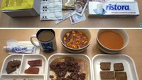 Tak kalah beragam dengan ransum yang ada di Inggris, Italia juga punya ransum tentara yang beragam isisnya. Mulai dari menu sarapan berupa biskuit, jeli, hingga sup tuna yang lezat. Foto: boredpanda