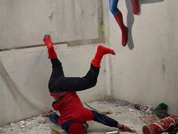 Ketika Bangunan Terbengkalai Disulap Dengan Seni Grafiti  3D