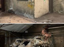 Ketika Bangunan Terbengkalai Disulap Dengan Seni Grafiti  3D