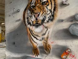 Ketika Bangunan Terbengkalai Disulap Dengan Seni Grafiti  3D