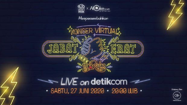 The Rain Live at detikcom