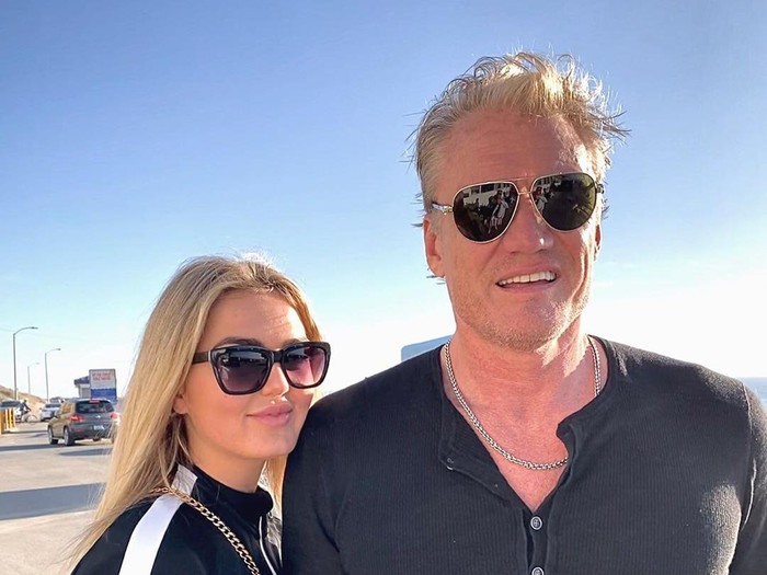 Emma Krokdal, Tunangan Aktor Dolph Lundgren