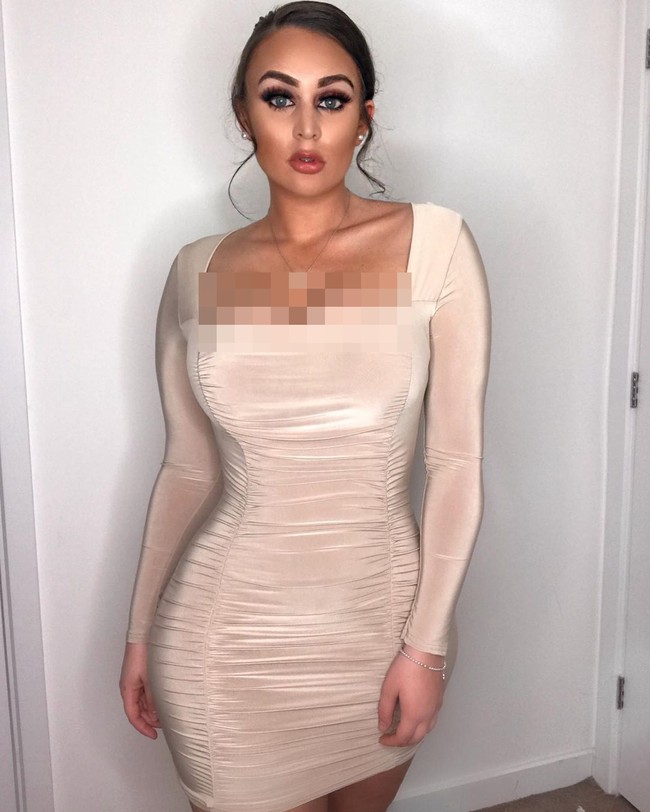 Ini Katy Morgan yang jadi sorotan setelah ada berita yang menyebut bahwa dirinya adalah seorang escort, dan telah dihamili oleh pemain liga Inggris.  Foto: dok. Instagram