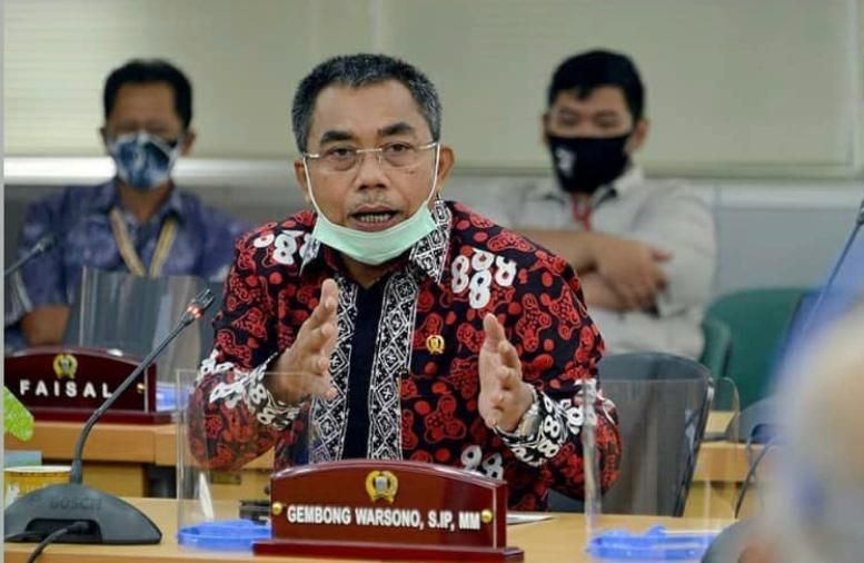 Ketua Fraksi PDIP DKI Jakarta Gembong Warsono.