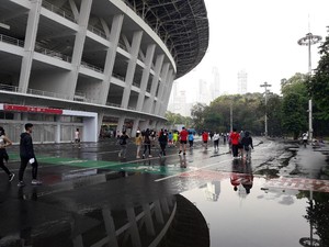 Minggu Ke-4 Dibuka Kembali, GBK Tak Lagi Padat di Saat Pandemi