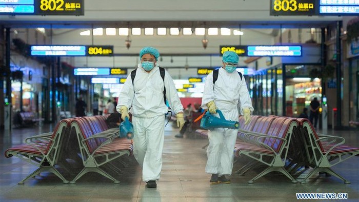 Kondisi Stasun Kereta di Beijing