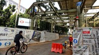 Pembangunan jembatan layang akan mempermudah akses masyarakat khususnya pengguna TransJ.