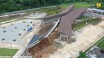 Proyek Sarana Pos Lintas Batas Skouw Papua Dikebut