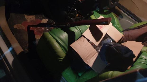 Barang-barang yang diamankan dari penyerangan Polres OKI Sumsel (Dok, Istimewa)