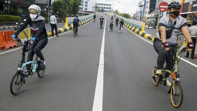 Begini Suasana CFD di JLNT Antasari Jaksel