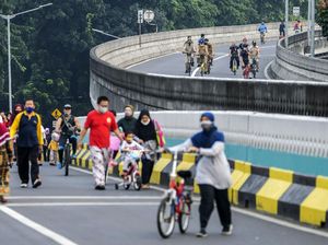 CFD Diadakan Lagi, Wagub DKI Ingatkan Lansia-Komorbid Tetap Pakai Masker
