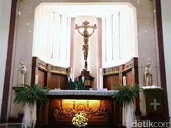 Masa Pandemi, Gereja St Yoseph Belum Dibuka untuk Ibadah Misa