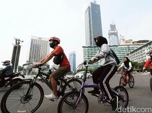 Anies Ganti Nama Car Free Day DKI Jadi Kawasan Pesepeda