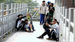 JPO Tanpa Atap di Sudirman Jadi Favorit Selfie Warga